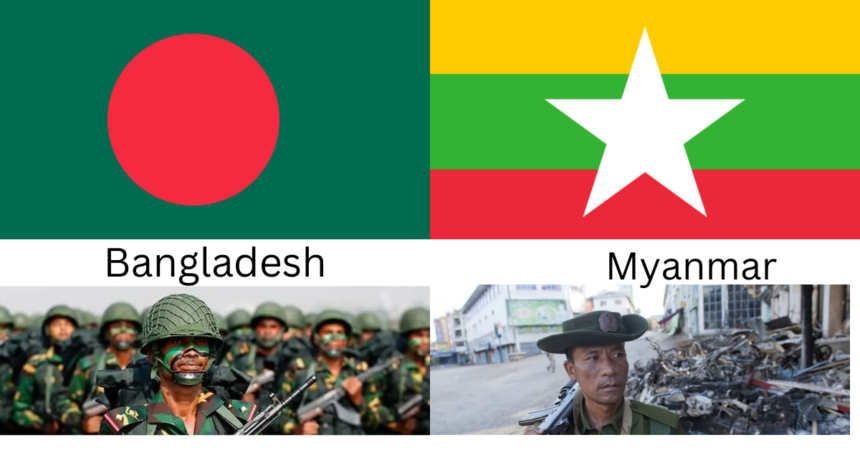 Bangladesh army vs Myanmar army