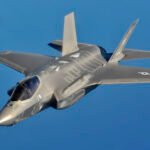 Aerial refueling of F-35 Lightning II Joint Strike Fighters at Eglin AFB, Fla.